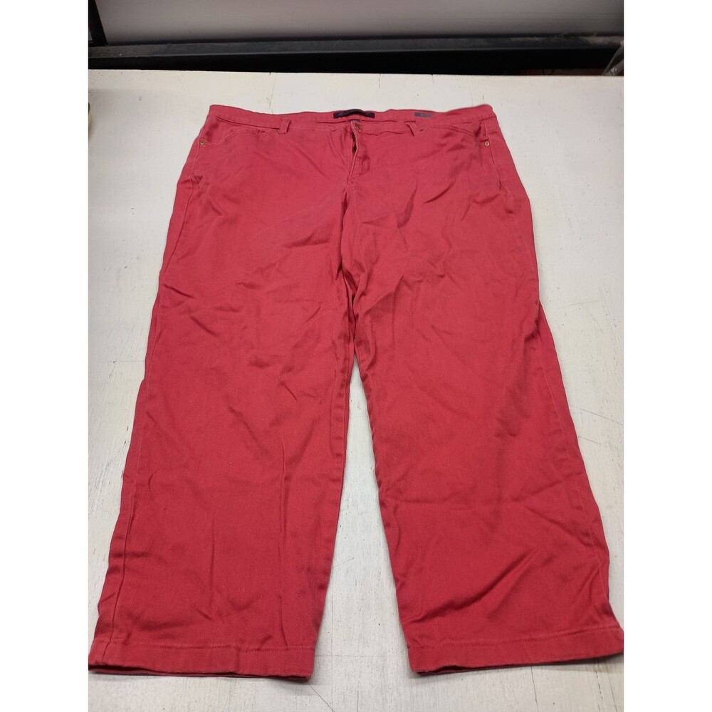 Gloria Vanderbuilt Pink Amanda Jeans 22W Avg